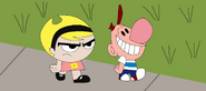 Billy Tells Mandy not to be mad and be glad