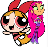 Blossom and Starfire