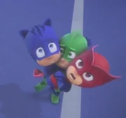 Catboy, Owlette & Gekko as Peas-In-A-Pod