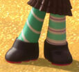 Vanellope's Black Boots (X12)