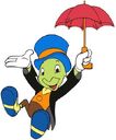 Jiminy Cricket as Barney