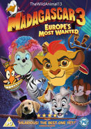 Madagascar (TheWildAnimal13 Animal Style) 3 Europe's Most Wanted Poster