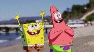 SpongeBob and Patrick as Bunny and Ducky