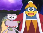 Escargoon with King Dedede