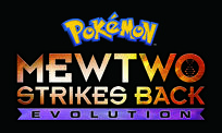Pokemon mewtwo strikes back evolution logo