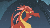 The dragon likes what Rarity says S1E07