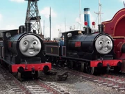 Donald and Douglas as Rutt and Tuke
