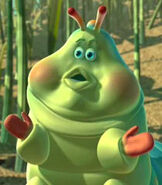 Heimlich as Mr. Caterpillar