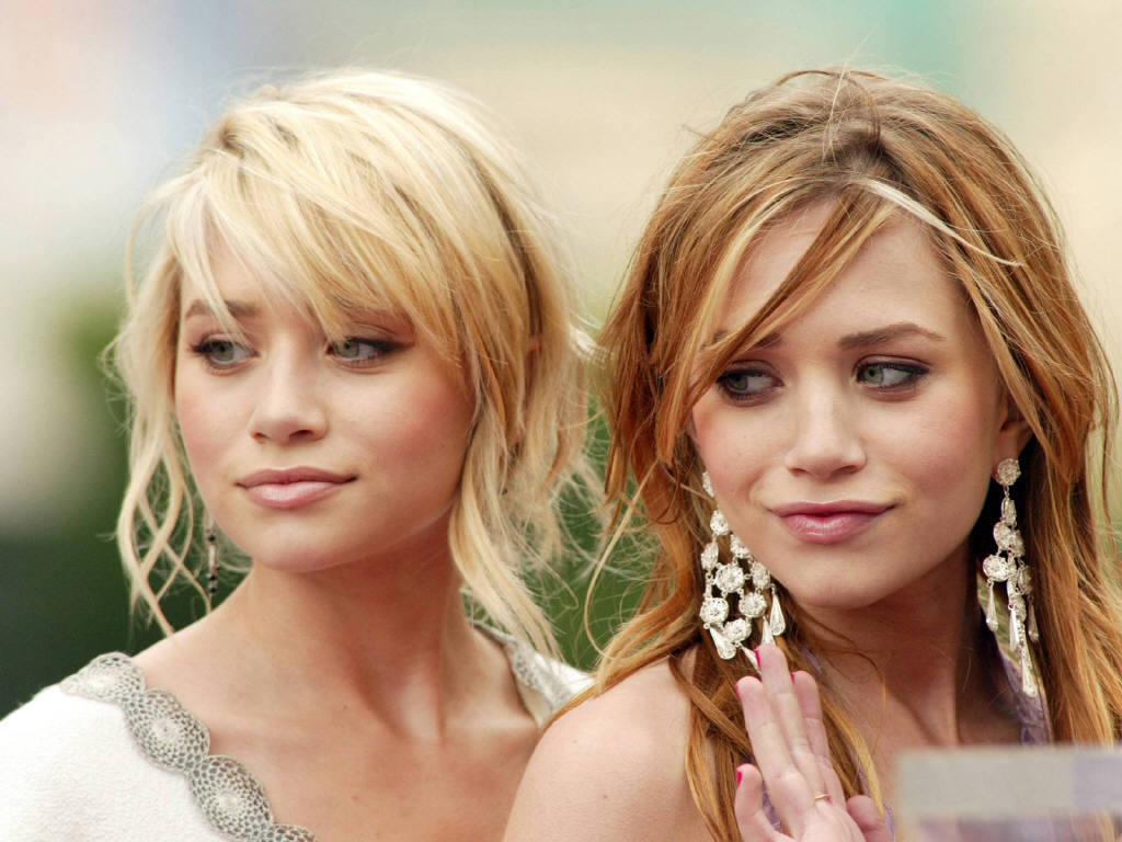 mary kate and ashley olsen blonde hair