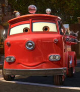 Red in Cars 2