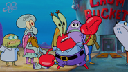 Krabs follow that plankton