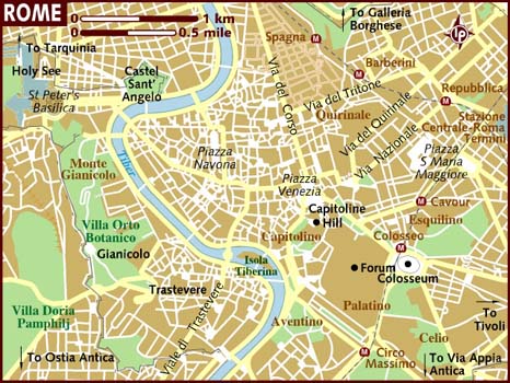 Map Of Rome Italy Rome | The Parody Wiki | Fandom