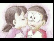Shizuka kiss nobita 3