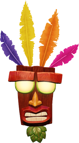 💥 Crash Bandicoot Aku Aku by @vanessaspezowka Needing something