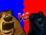 Boog vs Vincent the Bear
