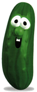 Larry the Cucumber as King Popo