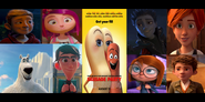 Terrible characters likes Sausage Party