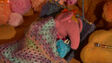 Tiny Clanger (Clangers) sleeping