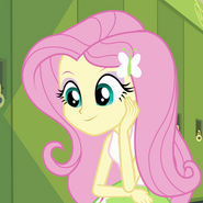 Human Fluttershy as Princess Jasmine