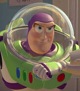 Buzz Lightyear in Toy Story
