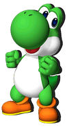 Yoshi as Mort