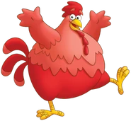 The Big Red Chicken as Ted Pauley