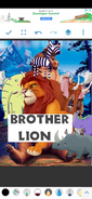 Brother Lion (S&Z Style) Poster