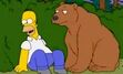 Homer and Grizzly Bear