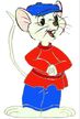 Bernard as Fievel Mousekewitz