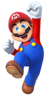 Mario as Tweedle-dum