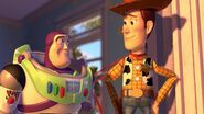 Woody and Buzz Lightyear as The Walrus and The Carpenter