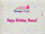 Happy Birthday, Barney! (April 21, 1992)