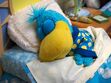 Squacky (Pajanimals) sleeping