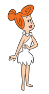 Wilma Flinstone as Ikuko Tsukino