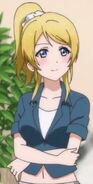 Eli Ayase's Belly Button 4