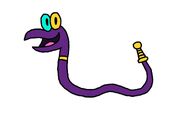 Knotty the snake michelle s drawing style by fazbearcatch2003 ddbs0ho