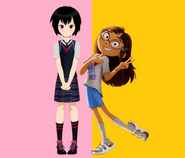 Peni Parker and Abby Posey