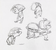 Some Rare Montana Max Sketches