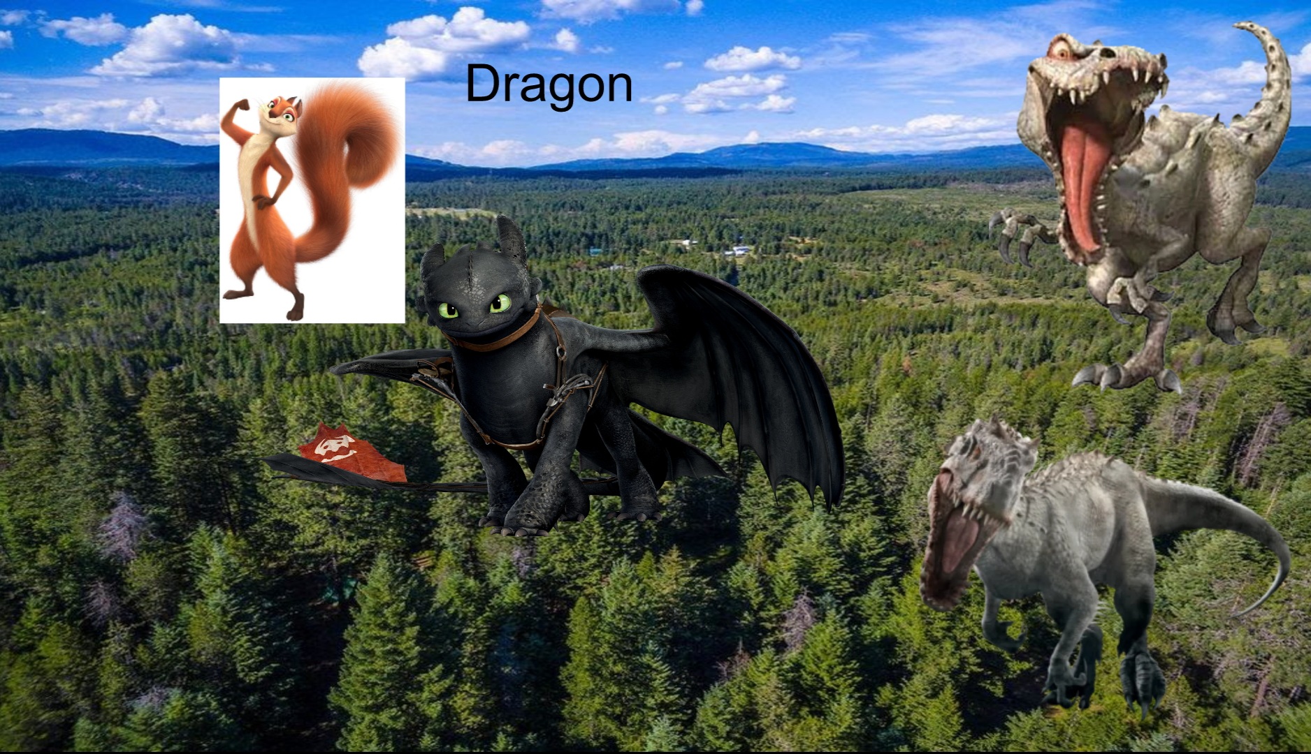 dragons vs dinosaurs movie