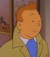 Tintin in The Adventures of Tintin