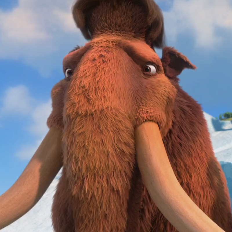 Manny is a Woolly Mammoth from Ice Age. 