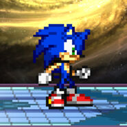 Sonic the Hedgehog in Super Smash Flash 2