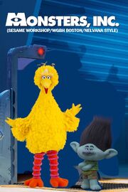 Monsters, Inc. (Sesame Workshop WGBH Boston Nelvana Style) poster