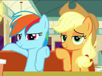 Applejack and Rainbow Dash