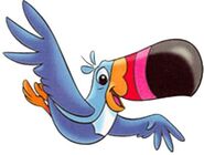 Toucan Sam as Sneezy