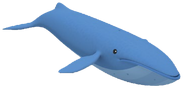 Blue whale as baitmouse