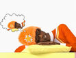 Dj lance sleeping and dreaming