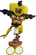 Doctor Neo Cortex as Dr. Eggman