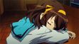 Haruhi sleep