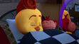 Little Boo (The Chicken Squad) sleeping